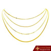ราคา BangkokGolds สร้อยคอคละลาย น้ำหนัก 1 สลึง ทองคำแท้ 96.5% *ทองเยาวราช * SPayLater เลือกลายได้ค่ะ (5129413079)