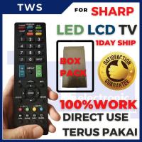 ราคา รีโมท Contorl RM-L1238/1346 (สําหรับ Sharp LED LCD TV)| รีโมททีวีชาร์ป | รีโมททีวีชาร์ป (22340241791)