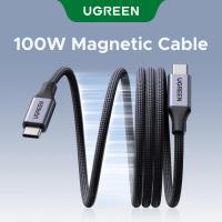 ราคา UGREEN Magnetic USB C to Type C Cable 480Mbps 20V/5A PD100W Fast Charging Data Cable (46901727404)