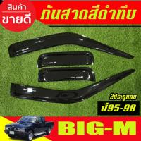ราคา กันสาดประตู คิ้วกันสาด สีดำทึบ รุ่น 2ประตูแค๊บ นิสสัน บิ๊กเอ็ม Nissan Big-m Big m 1995 1996 1997 1998 ใส่ร่วมกันได้ (27539691011)