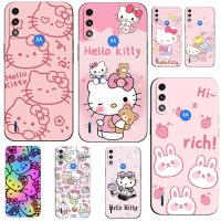 ราคา เคส สีดํา Motorola Moto E7 Power / E7I Power เคสคิตตี้ เคสคิตตี้ iPhone เคส Kitty ซิลิโคน Tpu น่ารัก กวนๆ เรียบๆ เคสซิลิโคน @10003 (28080870489)