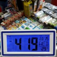 ราคา นาฬิกาปลุก นาฬิกาดิจิตอล รุ่น2156 ตั้งปลุกได้ สัมผัสมีไฟ (25434497158)