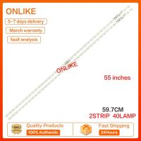 ราคา แถบไฟแบ็คไลท์ LCD สําหรับ Samsung 43-49-50-55 นิ้ว UE49NU7175U AOT-43-NU7100F BN96-45954A UE43NU7100U 7120U AOT-49-NU7300-NU7100 AOT-50-NU7100F BN96-45952A BN61-15 2 ชิ้น (18960078391)