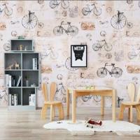 ราคา วอลเปเปอร์ สติ๊กเกอร์ติดผนัง มีกาวในตัว ติดเองได้ (1501568619)