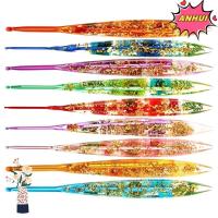 ราคา ANHUI ตะขอโครเชต์,ดอกไม้เรซิ่น Grips เครื่องมือถักเข็ม,ที่มีประโยชน์เส้นด้ายถักลื่น 2.0-6.0 มม.สานเข็ม DIY Craft (40877785205)