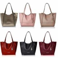 ราคา GUESS HEIDI HAMMERED EFFECT BAG 2 in 1กระเป๋าสะพายจาก Guess factory วัสดุ PU (2453969096)