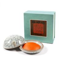 ราคา [] 14g พิมพ์ () | [VH] Zhusha Workshop 64g Premium Hand-Pounded Seal Paste (Seal Paste) (46407073368)