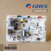 ราคา 300002061303 แผงวงจรแอร์ GREE แผงบอร์ดแอร์กรี แผงบอร์ดคอยล์เย็น รุ่น GWC12AGฺฺฺC-K6DNA1A/I (56355388831)