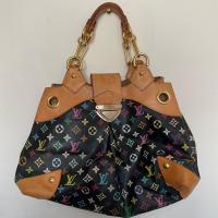 ราคา เท 500 จาก 1,200 !!! กระเป๋า Louis Vuitton Multicolor หนังแท้ หายาก มือสอง (23041032537)