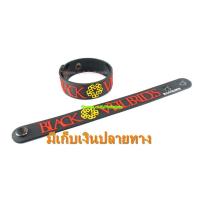 ราคา BLACK VEIL BRIDES แบล็กวีลไบรส์ ริสแบนด์ กำไลยาง ของสะสม ปั๊มนูน วงร็อค pr114 เกรดเอ (2520914050)