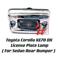 ราคา Toyota Corolla KE70 KE75 DX โคมไฟป้ายทะเบียนรถเก๋งใหม่ (20380154662)