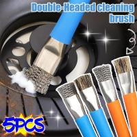 ราคา แปรงทําความสะอาดลวดเหล็กเตาแก๊สทรงพลัง-แปรงรายละเอียดอเนกประสงค์สองหัว-เครื่องมือกําจัดสนิม (55155977263)