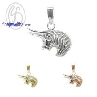 ราคา Finejewelthai-จี้ราศี-ราศีพฤษภ-จี้เพชรสังเคราะห์-จี้เงินแท้-Taurus-Silver-Pendant-P1166cz00 (18458425330)