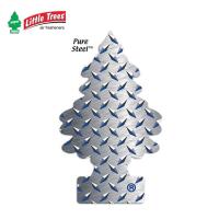 ราคา Little Trees แผ่นน้ำหอมปรับอากาศ ลิตเติ้ลทรี กลิ่น Pure Steel กลิ่นหอมสดชื่นแบบน้ำหอมผู้ชาย (ของแท้) (5488859014)