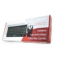 ราคา Keyboard+Mouse Wireless Oker G9800 (421543829)