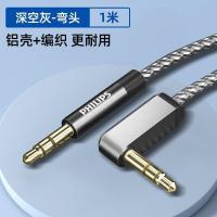 ราคา Philips สายสัญญาณเสียง Aux ขนาด 3.5 มม. ชายกับลำโพงรถยนต์รถบัสรถยนต์โทรศัพท์มือถือคอมพิวเตอร์ชุดหูฟ (27211298407)