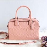 ราคา coach หมอน “9นิ้ว”หนังแก้วสีชมพู (3107349399)