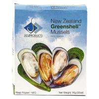ราคา ซี โปรดักส์ หอยแมลงภู่นิวซีแลนด์ครึ่งฝาแช่แข็ง ไซส์ M 1 กก. (SEAPRODUCTS Frozen Half Shell New Zealand Mussel Size M 1 k (45454080383)