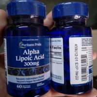 ราคา Puritan's pride Alpha Lipoic Acid 300 mg 60 เม็ด (2046550640)