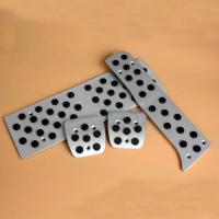 ราคา Aluminum Alloy Decoration Non-slip Footrest Brake Accelerator Gas Brake Footrest Pedals Pad Fit For (56605668238)