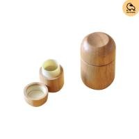 ราคา Dotsheep ขวดยาดมไม้ ใส่ยาหม่อง พิมเสน​ กระปุกไม้ สมุนไพร ขวดหงส์ไทย ขวดไม้ เคสใส่ยาดม ** ไม่สลัก (54007065373)