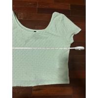 ราคา เสื้อครอปสีเขียวมิ้นน่ารักมาก (42558363547)