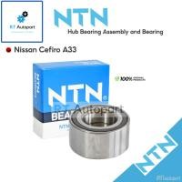 ราคา NTN ลูกปืนล้อหน้า Nissan Cefiro A33 X-Trail T30 05-09 / ลูกปืนล้อ เซฟิโร่ / AU0908 (11519092928)