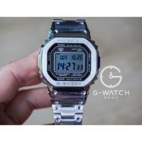 ราคา CASIO G-SHOCK Silver Full Metal GMW-B5000D-1, GMW-B5000D-1A, GMW-B5000D, GMW-B5000 Bluetooth กรอบโลหะ สายโลหะ (1809182888)