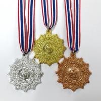 ราคา เหรียญรางวัล ถ้วยรางวัล แบบกลม ขนาด 6 ซม. เหรียญรางวัลพลาสติก กีฬาสี แข่งขัน พร้อมสายคล้องคอ (5215167181)