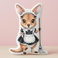 ราคา หมอนไดคัท พิมพ์2ด้าน ตุ๊กตา Pillowdoll หมอนสกรีนรูป ลายสัตว์ French Maid FUNYG98 Kangaroo จิงโจ้ (56104074838)