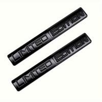 ราคา 2ชิ้น Limited Edition สัญลักษณ์3D โลหะป้ายรูปลอกสติ๊กเกอร์อัตโนมัติแข่งกีฬาสัญลักษณ์สำหรับด้านหลังลำต้นด้านข้างพิทักษ์รถ (26281724580)