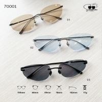 ราคา Polin oRa แว่น รุ่น 70001 เนื้อวัสดุไทเทเนี่นม ใส่เป็นแว่นกันแดด หรือนำไปตัดเลนส์สายตาได้ (41714007928)