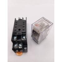 ราคา แท้ ใน กทม My2n MY2 มีไฟ 220v 12vdc 24vdc 12vac 24vac 110vac มีซอกเก็ต สินค้าพร้อมส่ง (43677236631)