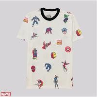 ราคา เสื้อยืดมาร์เวล Marvel การ์ตูนลิขสิทธิ์แท้ รุ่น 0220-673 การ์ตูนลิขสิทธิ์แท้ รุ่น0220-673 สีขาว Supercomics (5745294109)