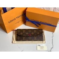 ราคา Used like new lv emilie wallet fuchsiaDC 18 (2185014586)