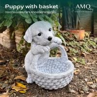 ราคา AMO GALLERY | กระถางต้นไม้น้องหมาลาบราดอร์ กระถางตุ๊กตาแต่งสวน สวนอังกฤษ ปูนปั้นสีสไตล์โรมัน ตุ๊กตาดินเผา แต่งสวน (25462278648)