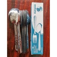 ราคา ช้อนส้อมสเตนเลส ตราหัวช้าง ลายมีน่า 12คู่ (11419832744)