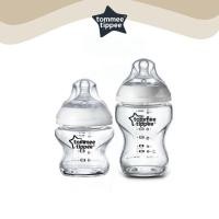 ราคา Tommee Tippee Closer to Nature ขวดแก้ว ขวดนมคอกว้าง 5oz/9oz (57850583867)