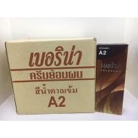 ราคา เบอริน่า ครีมย้อมผมA2 สีน้ำตาลเข้ม(ยกโหล12กล่อง) (20025604984)