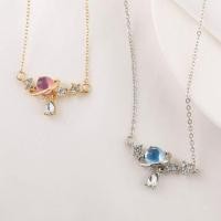 ราคา Saturn Sky Pink Gem Diamond Silver Gold Necklace สร้อย คอ ดาวเสาร์ สี ฟ้า ชมพู เงิน ทอง ประดับ เพชร (14933463172)