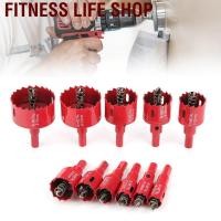 ราคา Fitness Life Shop-th Hole Saw Bit Set 11pcs M42 Steel ความเร็วสูง 0.6 0.7 0.8 0.9 1 1.2 1.3 1.4 1.6 2.0 2.1 ชุดเครื่องตัดแบบ bi-metal พร้อมแกนสำหรับการติดตั้งลูกบิดล็อค (40061508229)