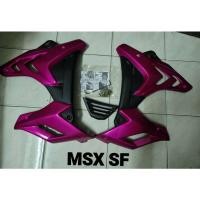 ราคา กาบข้างรถ msx SF สีชมพูแก้ว (14949223802)