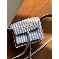 ราคา Marni Trunk mini cotton shoulder bag (28542682103)