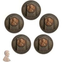 ราคา เหรียญอนุสรณ์ Final Cent Memorial (1909-2025) - Last Lincoln Penny Tribute, เหรียญที่ระลึกประวัติศาสตร์และผู้ที่ชื่นชอบเหรียญ (5PCS (47854638518)