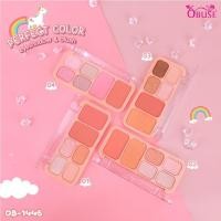 ราคา (ของแท้/ส่งไว) Obuse Perfect Color Eyeshadow & Blush อายแชร์โดว์+บลัชออน OB-1445 (15609675689)