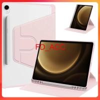 ราคา เคส 360 Samsung [ Tab samsung s10 lite / tab samsung s9 / tab samsung s9 fe / A9+ / A9 / TAB A11+ ] Rotation Acrylic Smart Magnetic Auto Lock (56355740881)