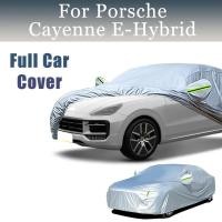 ราคา ผ้าคลุมรถเต็มรูปแบบสําหรับ Porsche Cayenne E-Hybrid กันน้ําฤดูร้อน Sun Shade Anti-UV ฤดูหนาว Rain Snow ป้องกันฝาครอบ (41326873930)