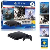 ราคา เครื่อง PS4 MEGA Bundle : Jet Black 1TB ประกันศูนย์ Sony ไทย 1 ปี 3 เดือน (PlayStation4 Slim 1TB Mega Bundle) (2817773638)