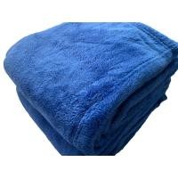 ราคา ผ้าห่มขนนุ่ม ผ้าห่มโพลีบัว สีน้ำเงิน ขนาด60x80นิ้ว (11461836140)
