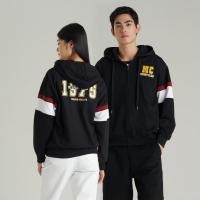 ราคา Mc jeans เสื้อกันหนาว ฮู้ดดี้ Unisex แขนยาว สีดำ MJHP218 (29210902759)